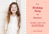 Zigzag Meridian - Birthday Invitation